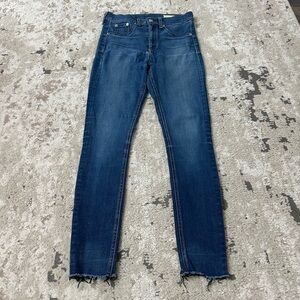 Rag & Bone High Rise Skinny Jeans Size 27 - Bedford